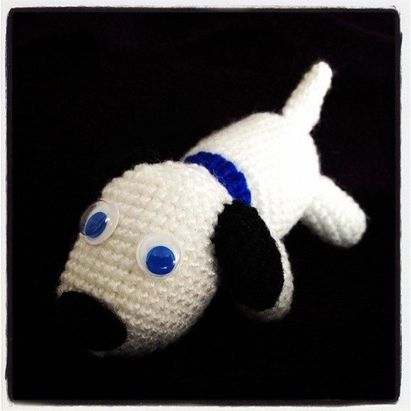 perrito amigurumi